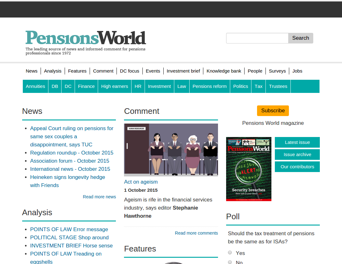 Pensions World